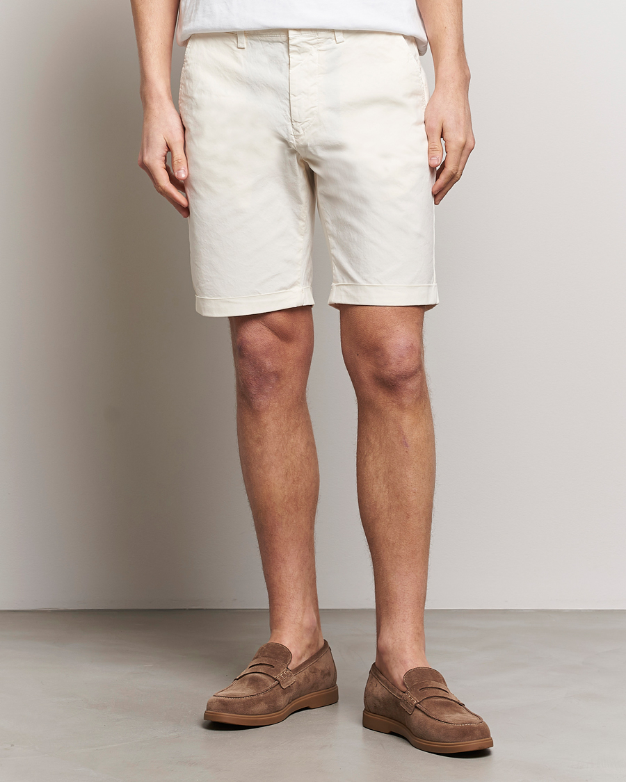 Herre | GANT | GANT | Regular Sunbleached Shorts Cream