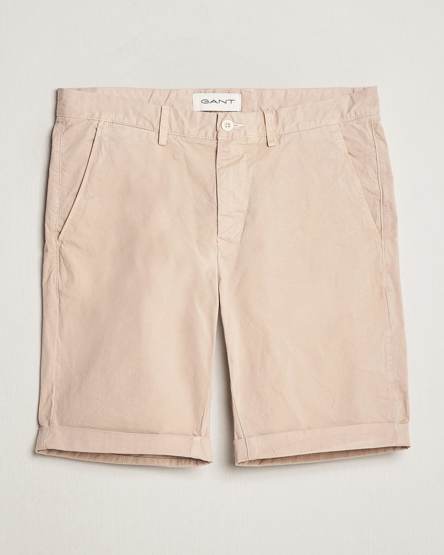 Herre | Shorts | GANT | Regular Sunbleached Shorts Dry Sand