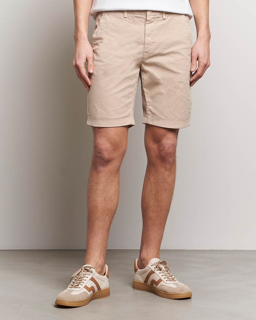 Herre | Stilsegment Casual Classics | GANT | Regular Sunbleached Shorts Dry Sand