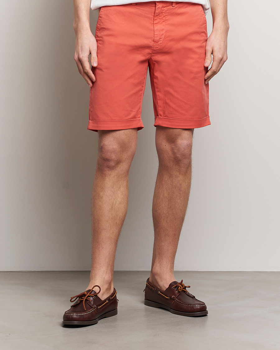Herre | Shorts | GANT | Regular Sunbleached Shorts Sunset Pink