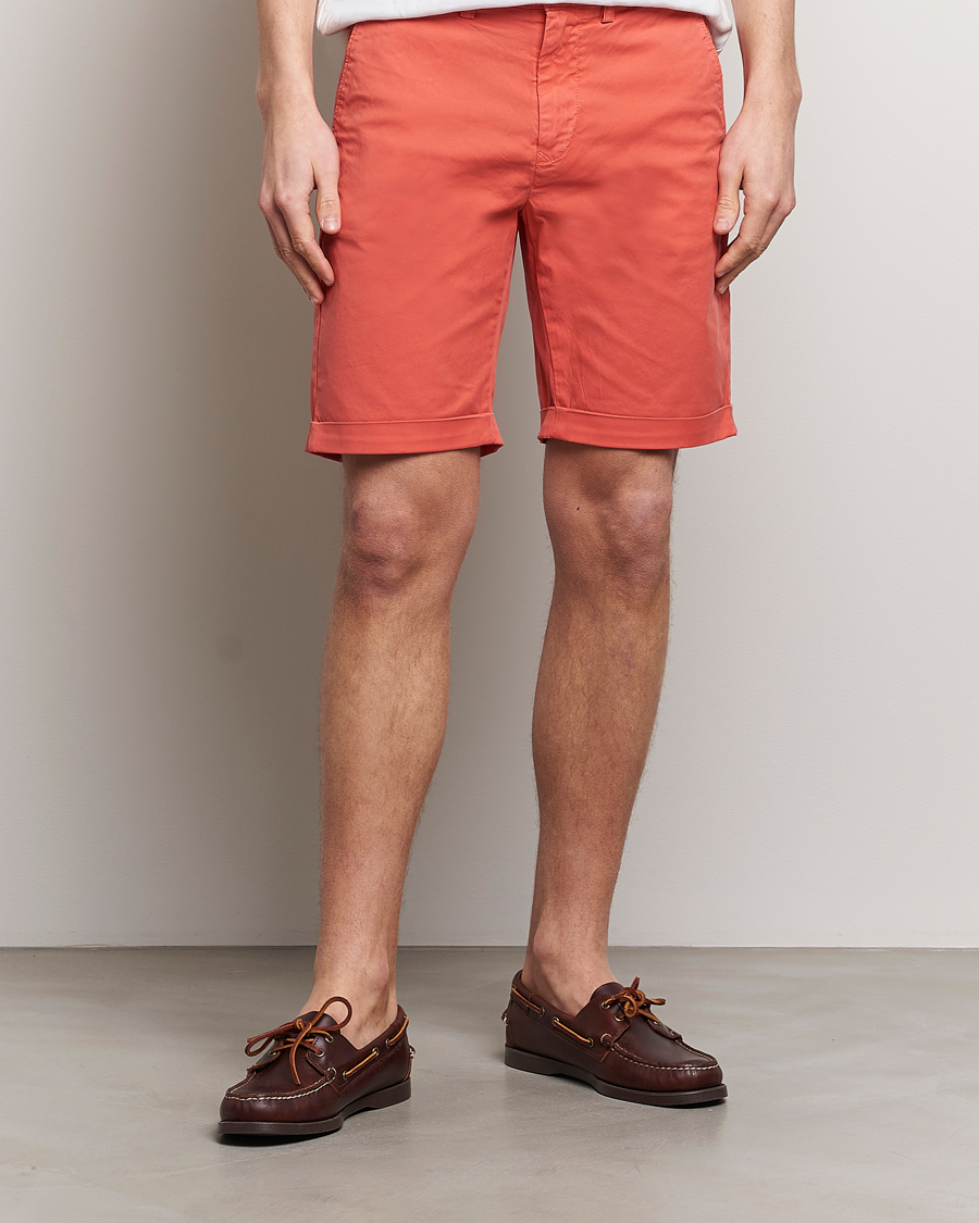 Herre | GANT | GANT | Regular Sunbleached Shorts Sunset Pink