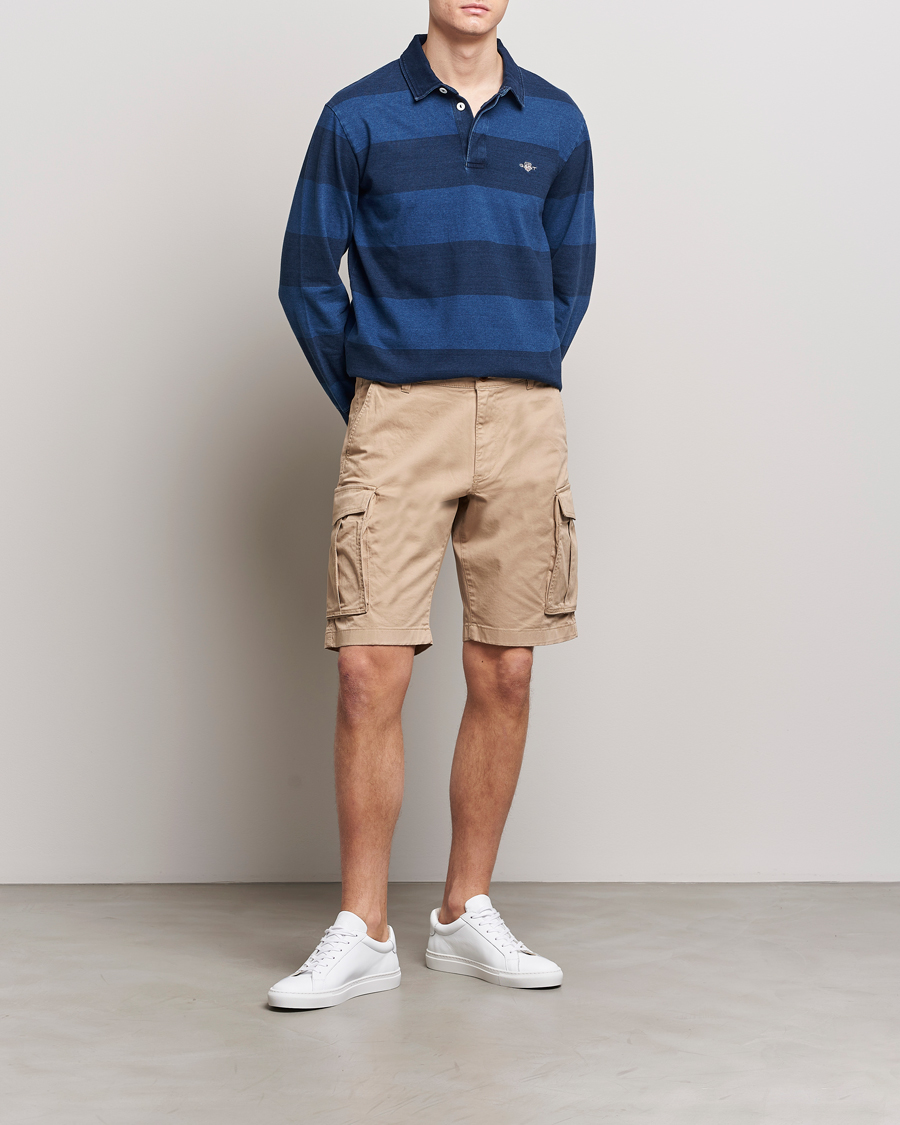 Herre | Shorts | GANT | Relaxed Twill Cargo Shorts Dark Khaki