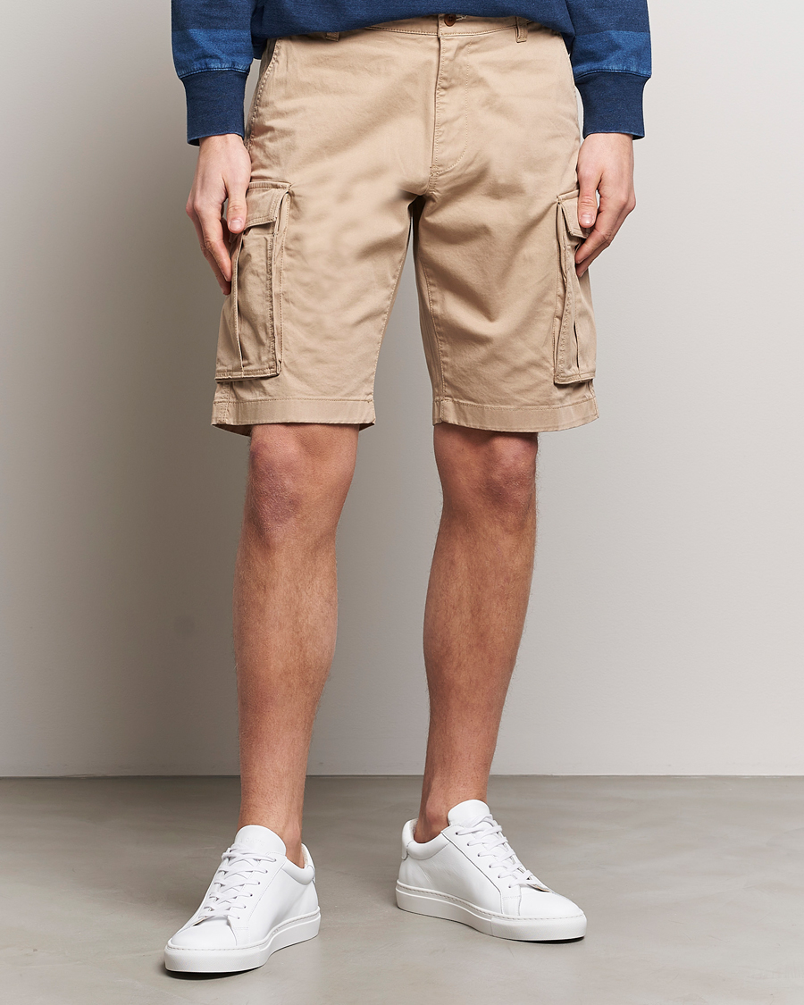 Herre | Shorts | GANT | Relaxed Twill Cargo Shorts Dark Khaki