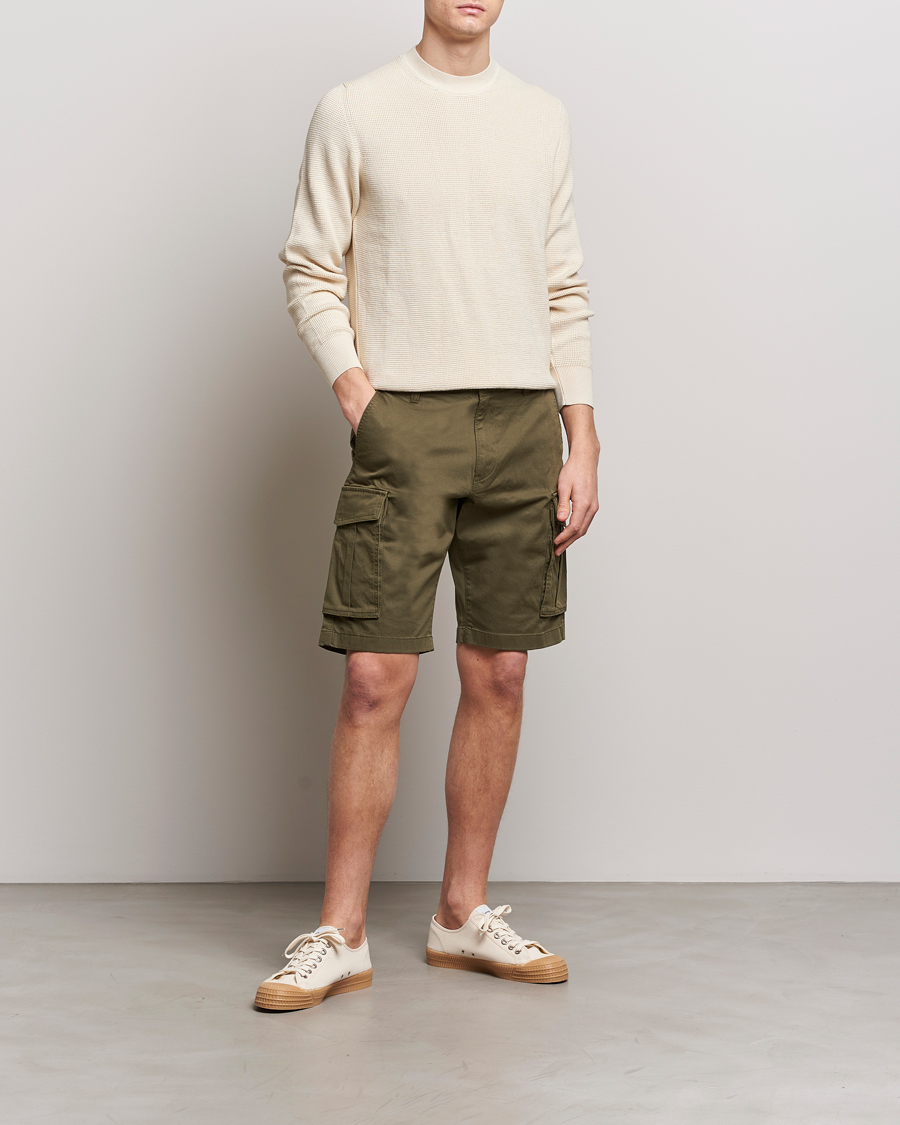 Herre | Shorts | GANT | Relaxed Twill Cargo Shorts Juniper Green