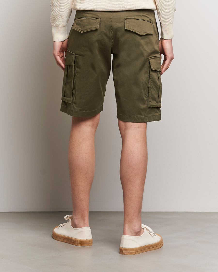 Herre | Shorts | GANT | Relaxed Twill Cargo Shorts Juniper Green