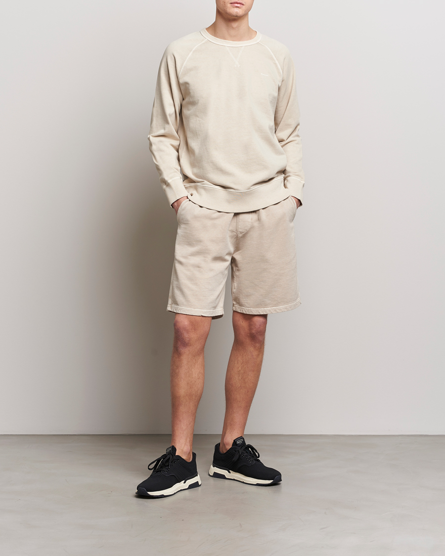 Herre | Shorts | GANT | Sunbleached Sweatshorts Silky Beige