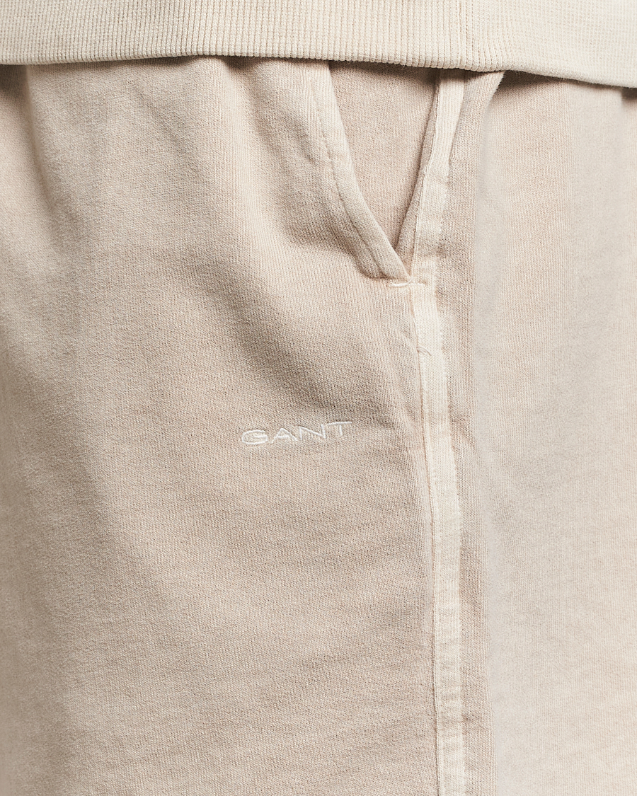 Herre | Shorts | GANT | Sunbleached Sweatshorts Silky Beige