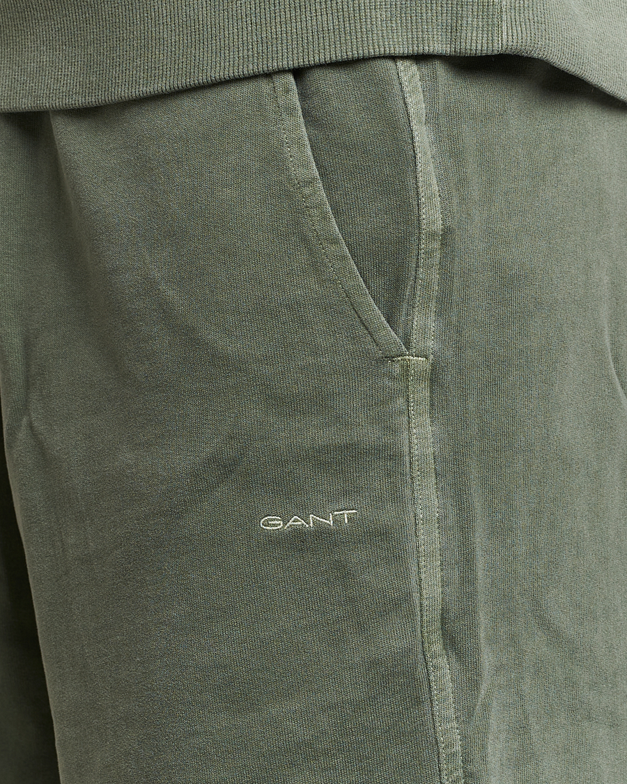 Herre | Shorts | GANT | Sunbleached Sweatshorts Pine Green