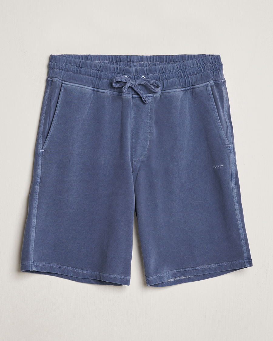 Herre | Shorts | GANT | Sunbleached Sweatshorts Dusty Blue Sea