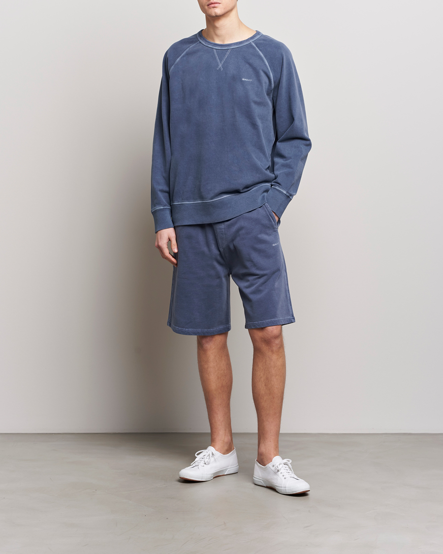Herre | Shorts | GANT | Sunbleached Sweatshorts Dusty Blue Sea
