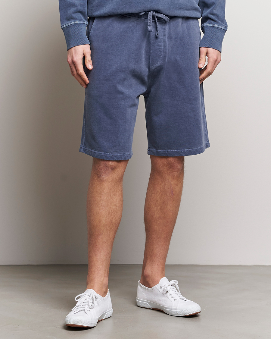 Herr | Mjukisshorts | GANT | Sunbleached Sweatshorts Dusty Blue Sea