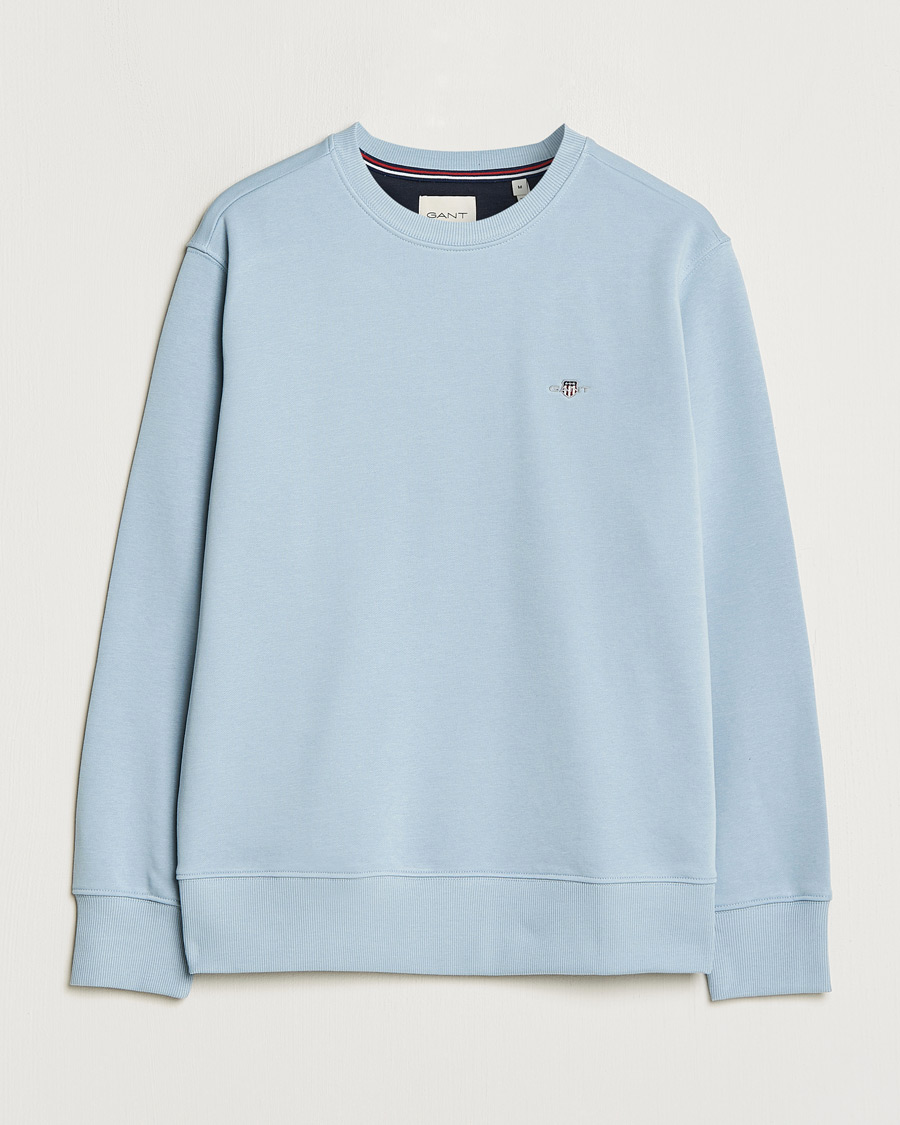 Herre | Gensere | GANT | Original Crew Neck Sweatshirt Dove Blue
