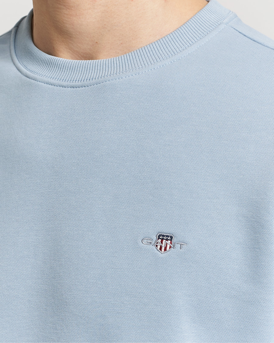 Herre | Gensere | GANT | Original Crew Neck Sweatshirt Dove Blue