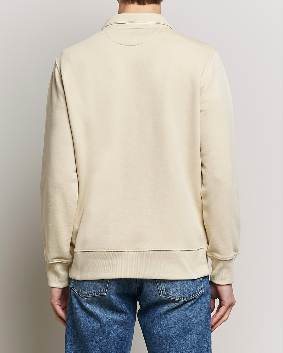 Herre | Gensere | GANT | Original Shield Half Zip Sweater Silky Beige
