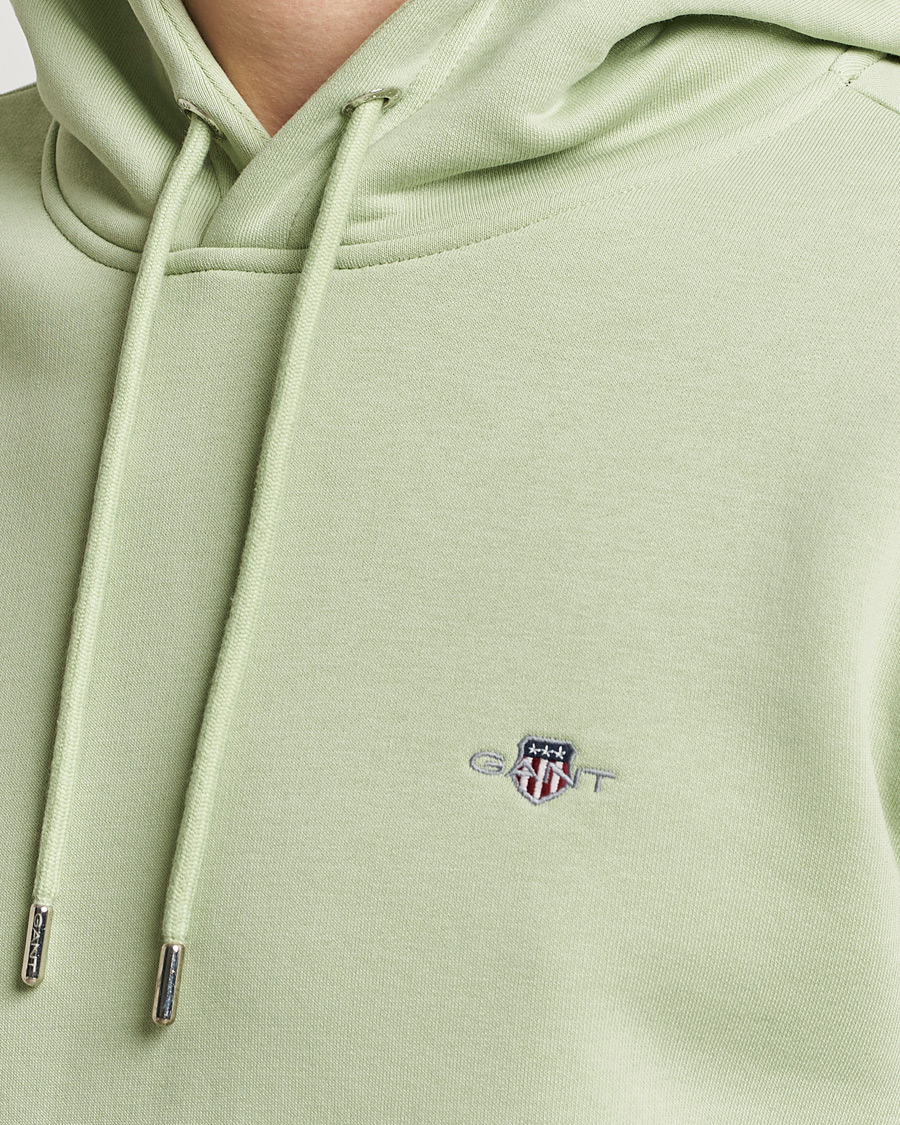 Herre | Gensere | GANT | Original Shield Logo Hoodie Milky Matcha