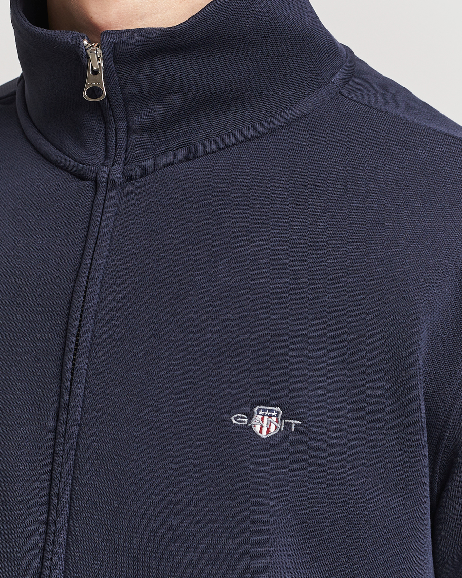 Herre | Gensere | GANT | Original Full Zip Evening Blue