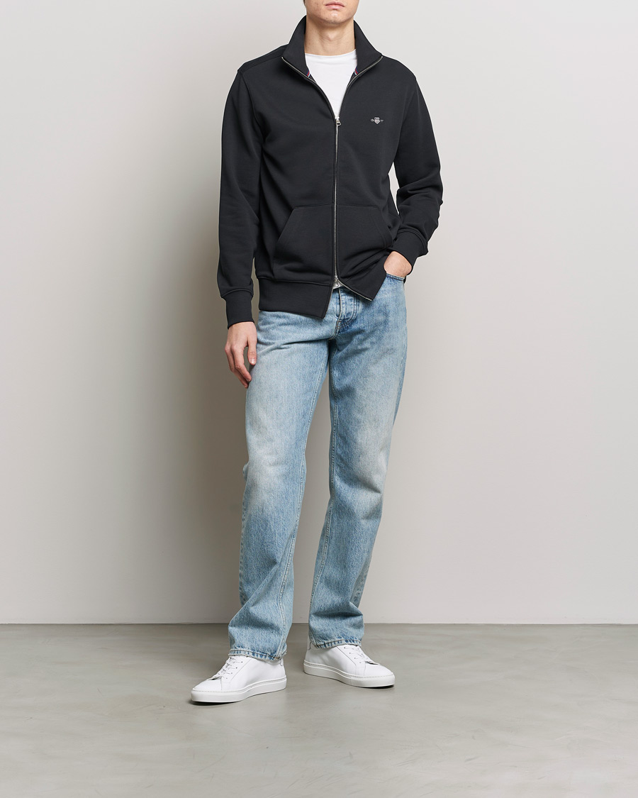 Herre | Gensere | GANT | Original Full Zip Black