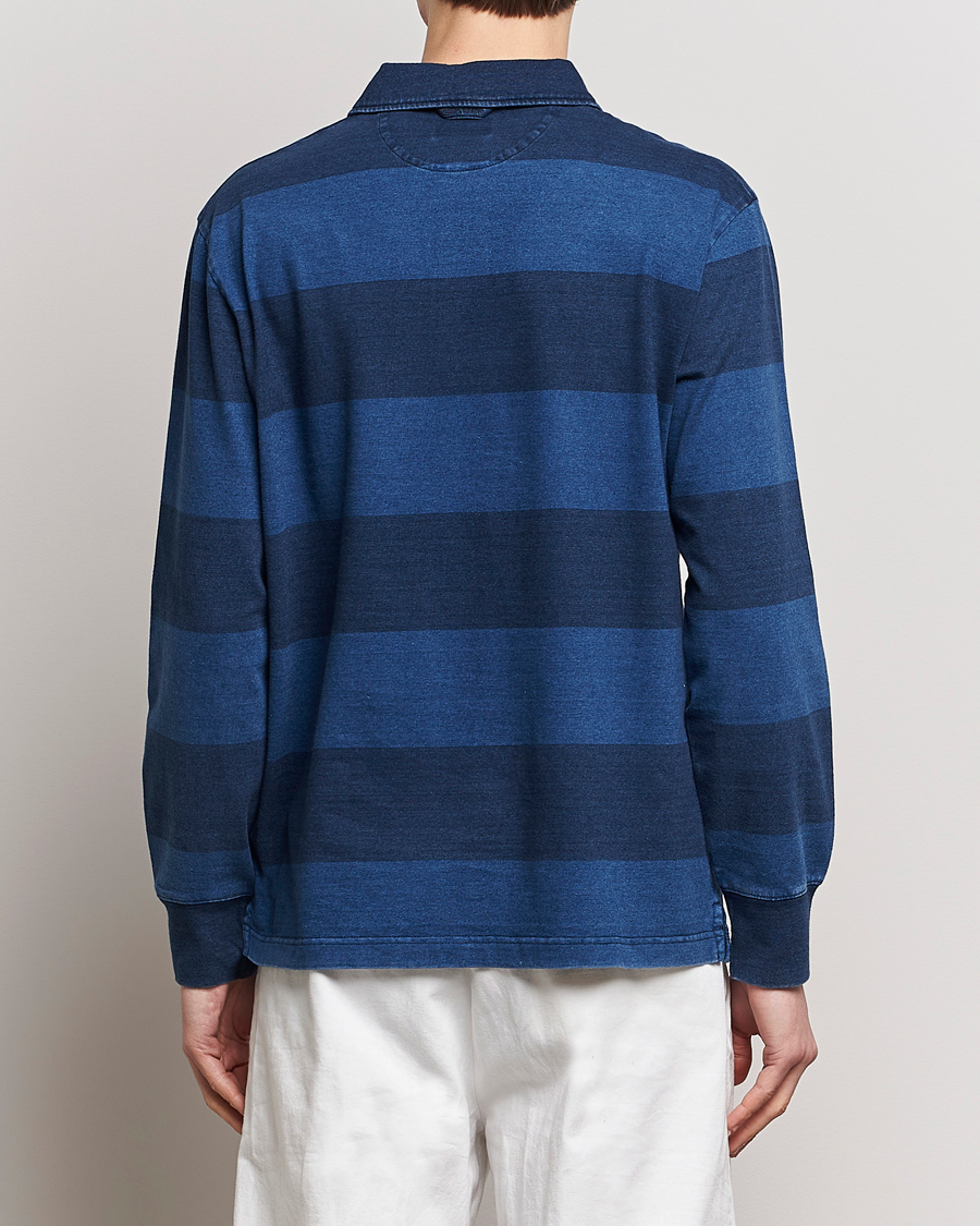 Herre | Gensere | GANT | Barstriped Rugger Navy/Indigo