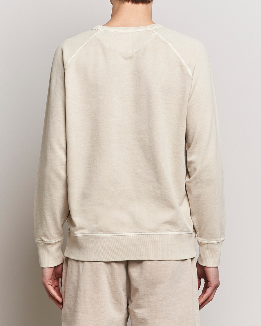 Herre | Gensere | GANT | Sunbleached Crew Neck Sweatshirt Silky Beige