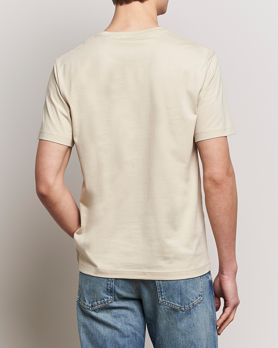 Herre | T-Shirts | GANT | The Original T-Shirt Silky Beige