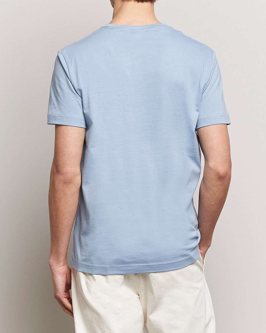 Herre | T-Shirts | GANT | The Original T-Shirt Dove Blue