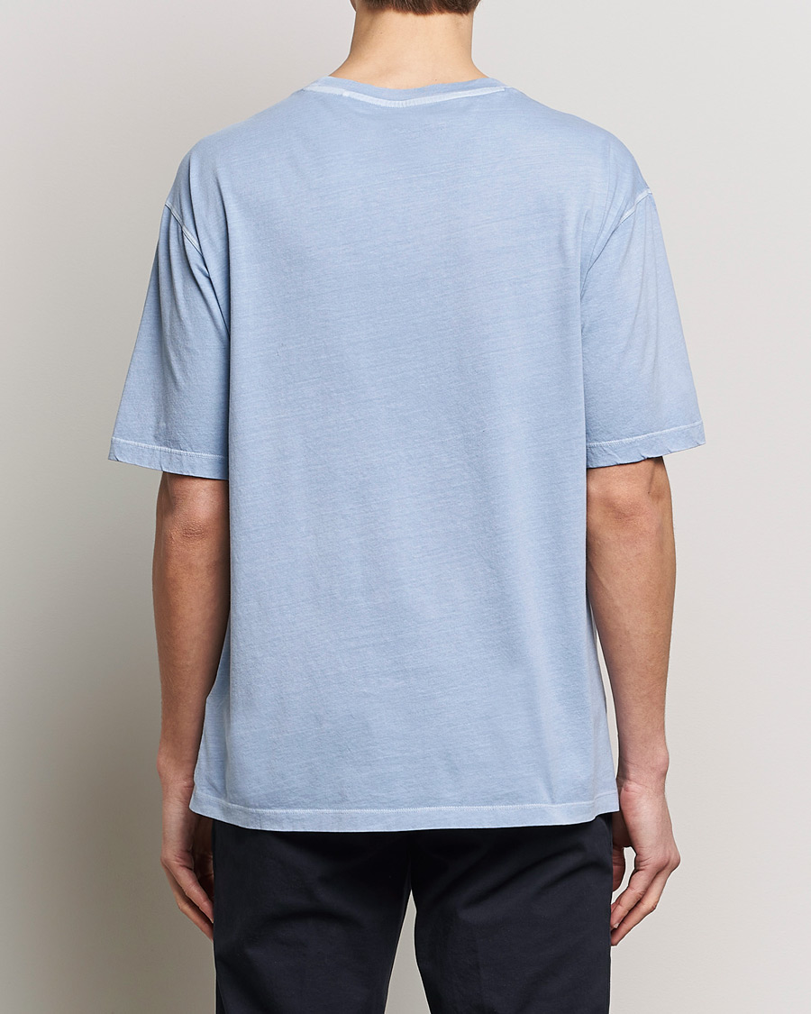 Herre | T-Shirts | GANT | Sunbleached T-Shirt Dove Blue