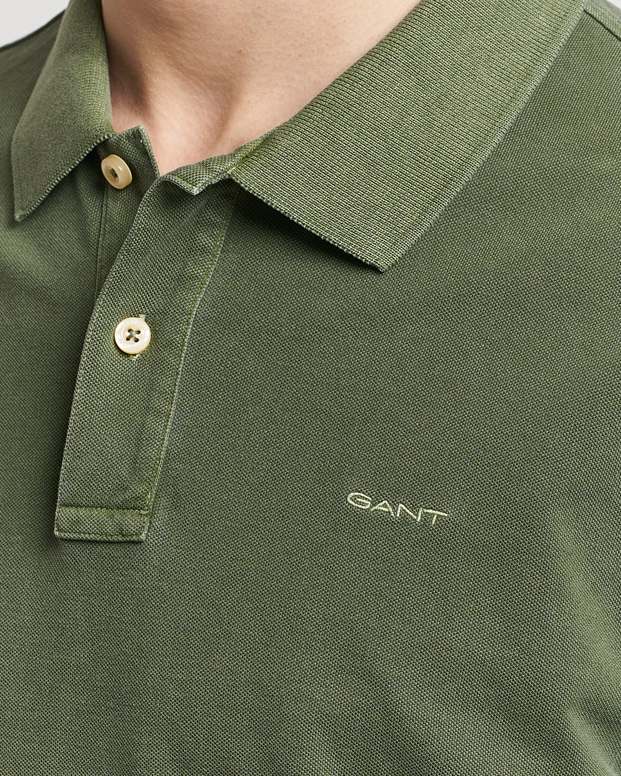 Herre | Pikéer | GANT | Sunbleached Polo Pine Green