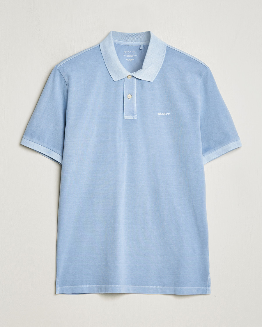 Herre | Pikéer | GANT | Sunbleached Polo Dove Blue