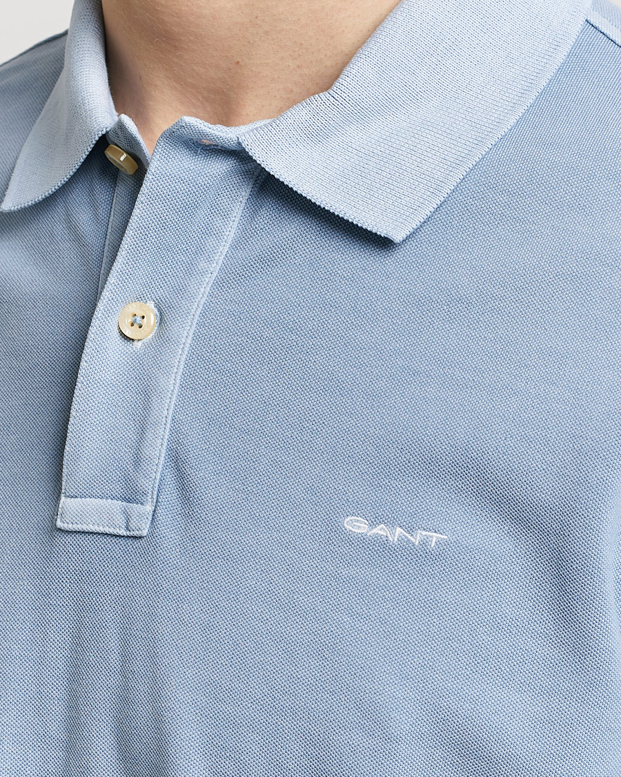 Herre | Pikéer | GANT | Sunbleached Polo Dove Blue