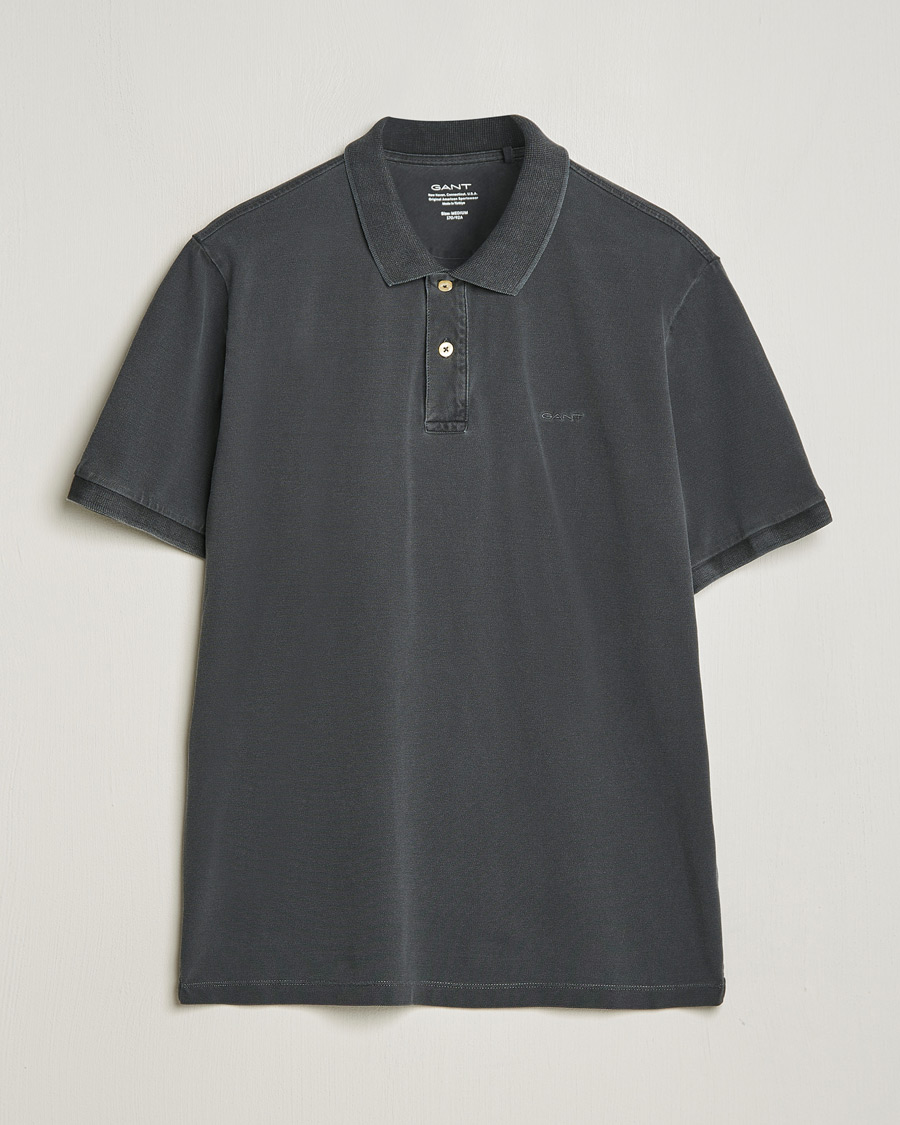 Herre | Pikéer | GANT | Sunbleached Polo Black