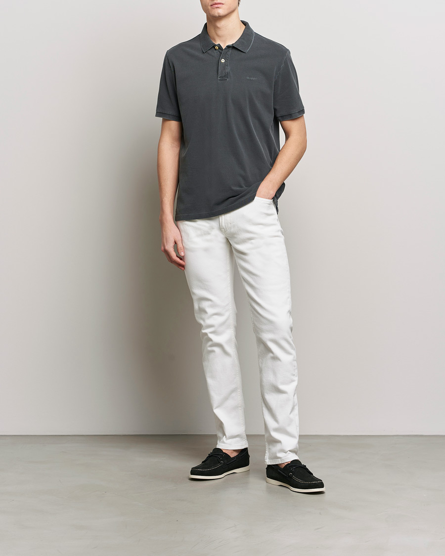 Herre | Pikéer | GANT | Sunbleached Polo Black
