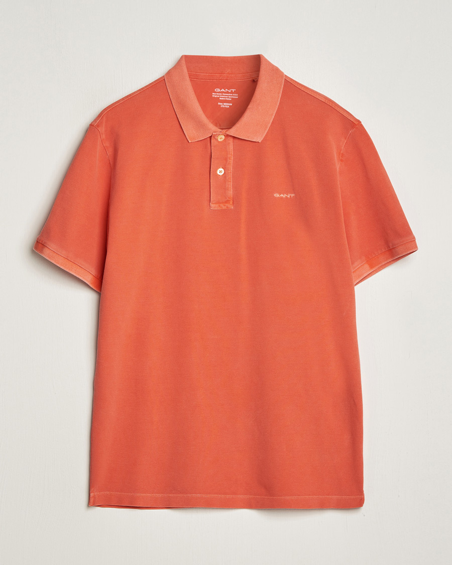 Herre | Pikéer | GANT | Sunbleached Polo Burnt Orange