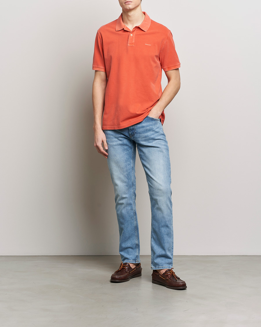 Herre | Pikéer | GANT | Sunbleached Polo Burnt Orange