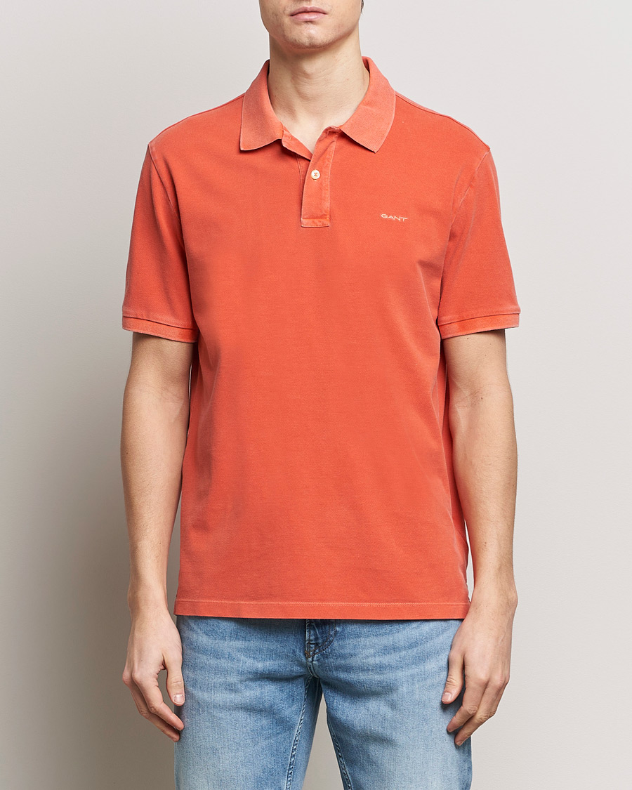 Herre | Pikéer | GANT | Sunbleached Polo Burnt Orange