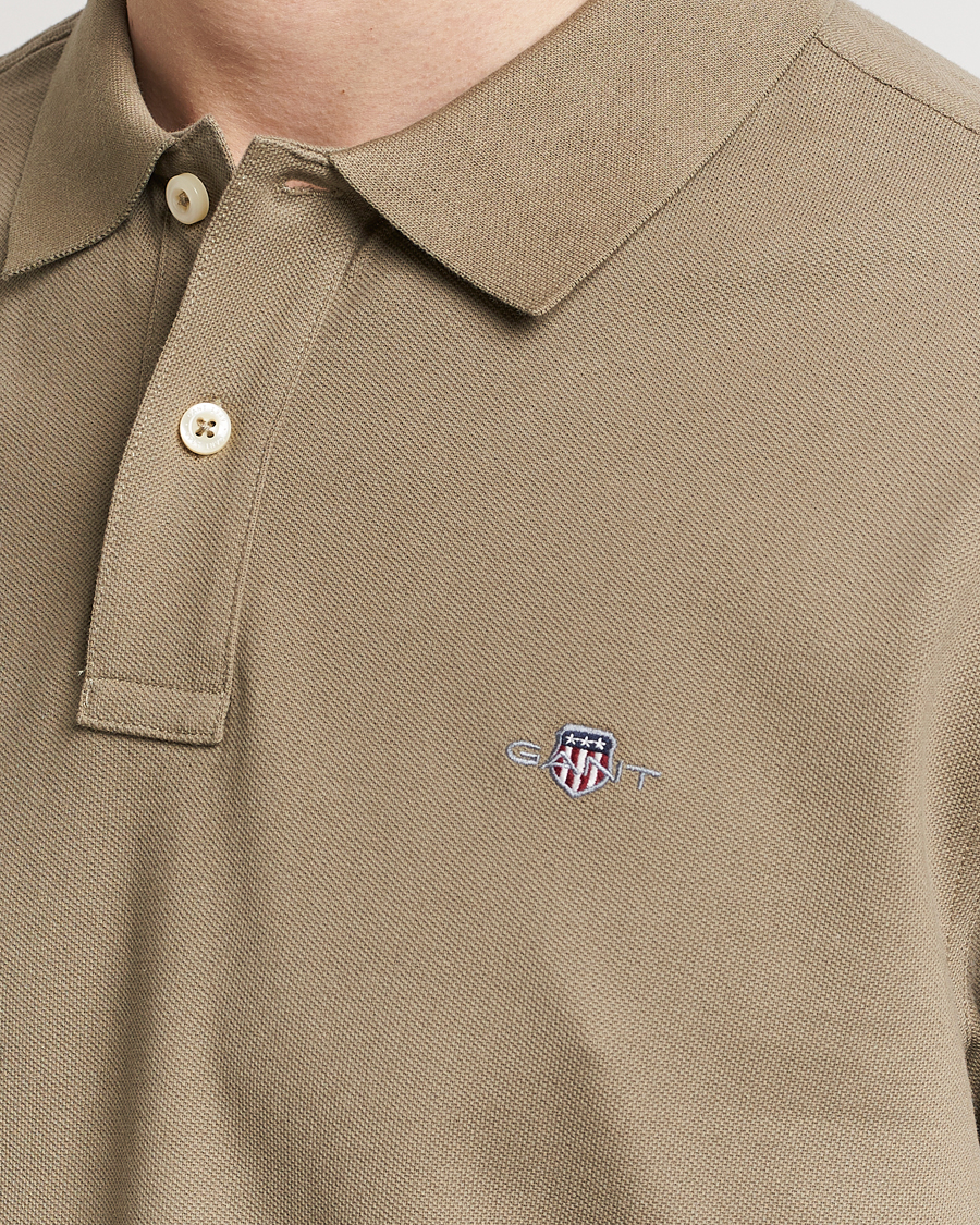 Herre | Pikéer | GANT | The Original Polo Dried Clay