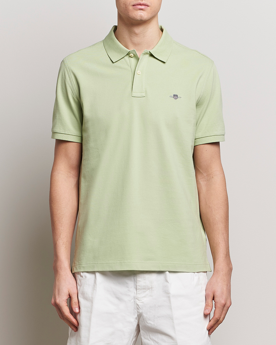 Herre | Kortermet piké | GANT | The Original Polo Milky Matcha