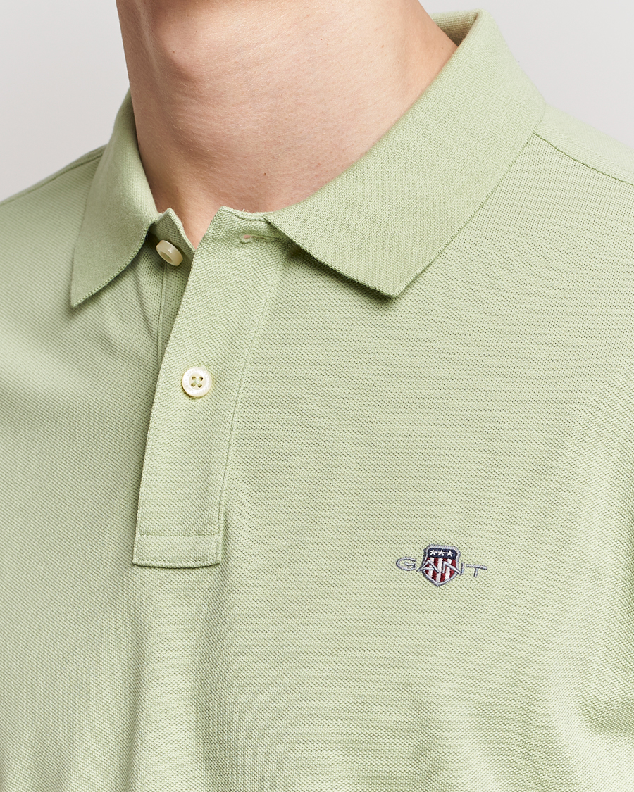 Herre | Pikéer | GANT | The Original Polo Milky Matcha