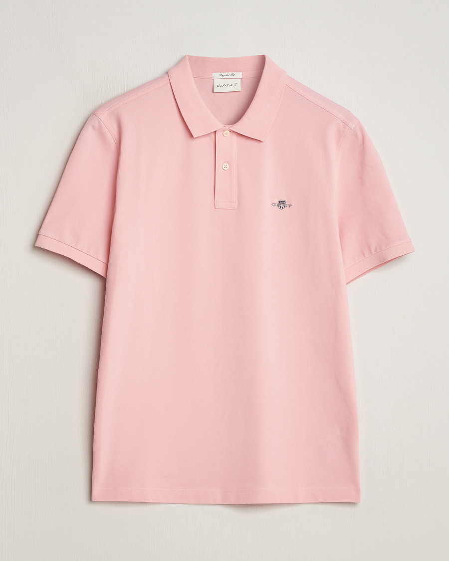 Herre | Pikéer | GANT | The Original Polo Bubblegum Pink