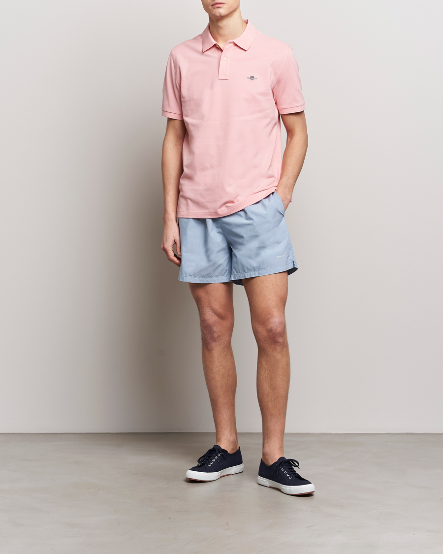 Herre | Pikéer | GANT | The Original Polo Bubblegum Pink