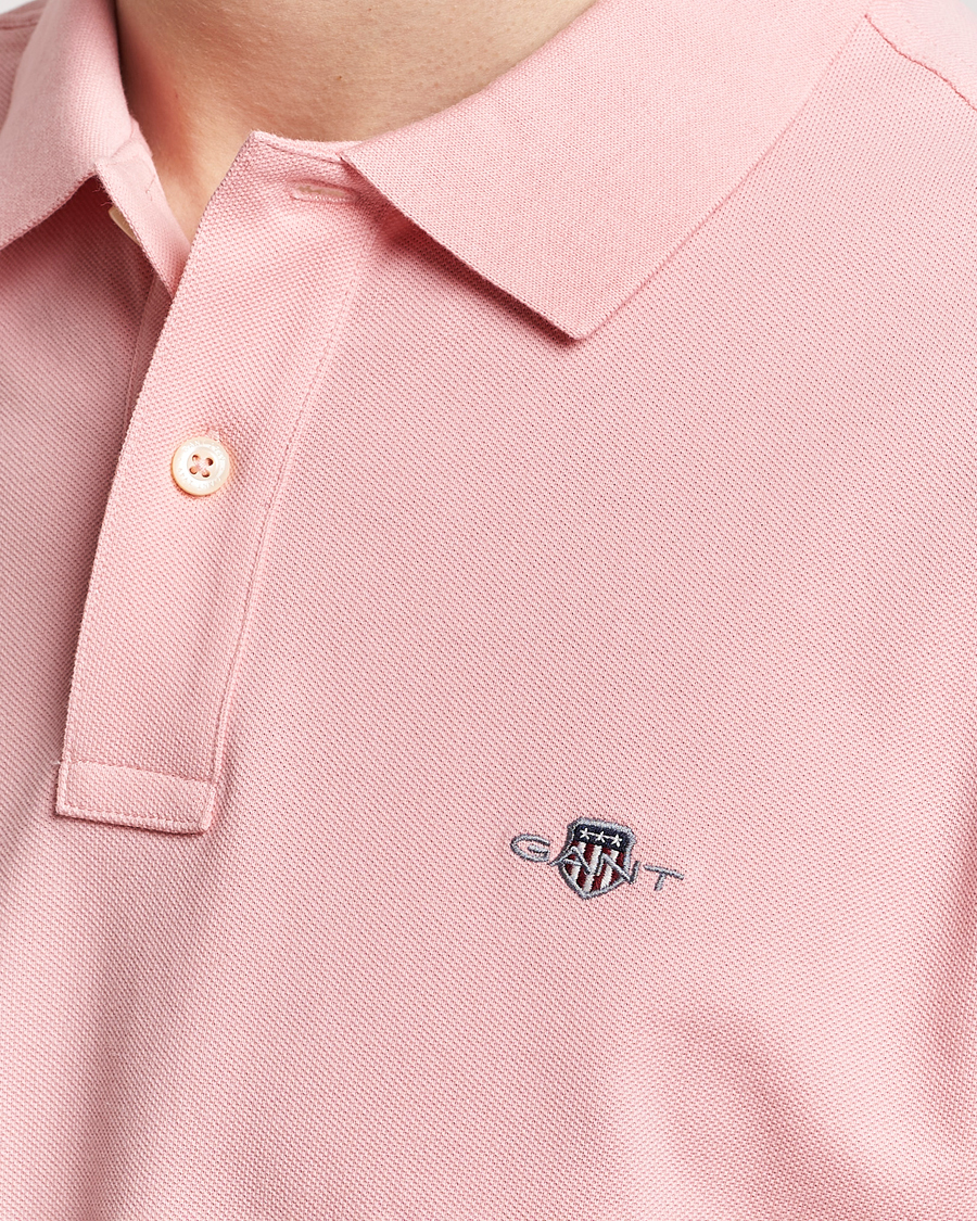Herre | Pikéer | GANT | The Original Polo Bubblegum Pink