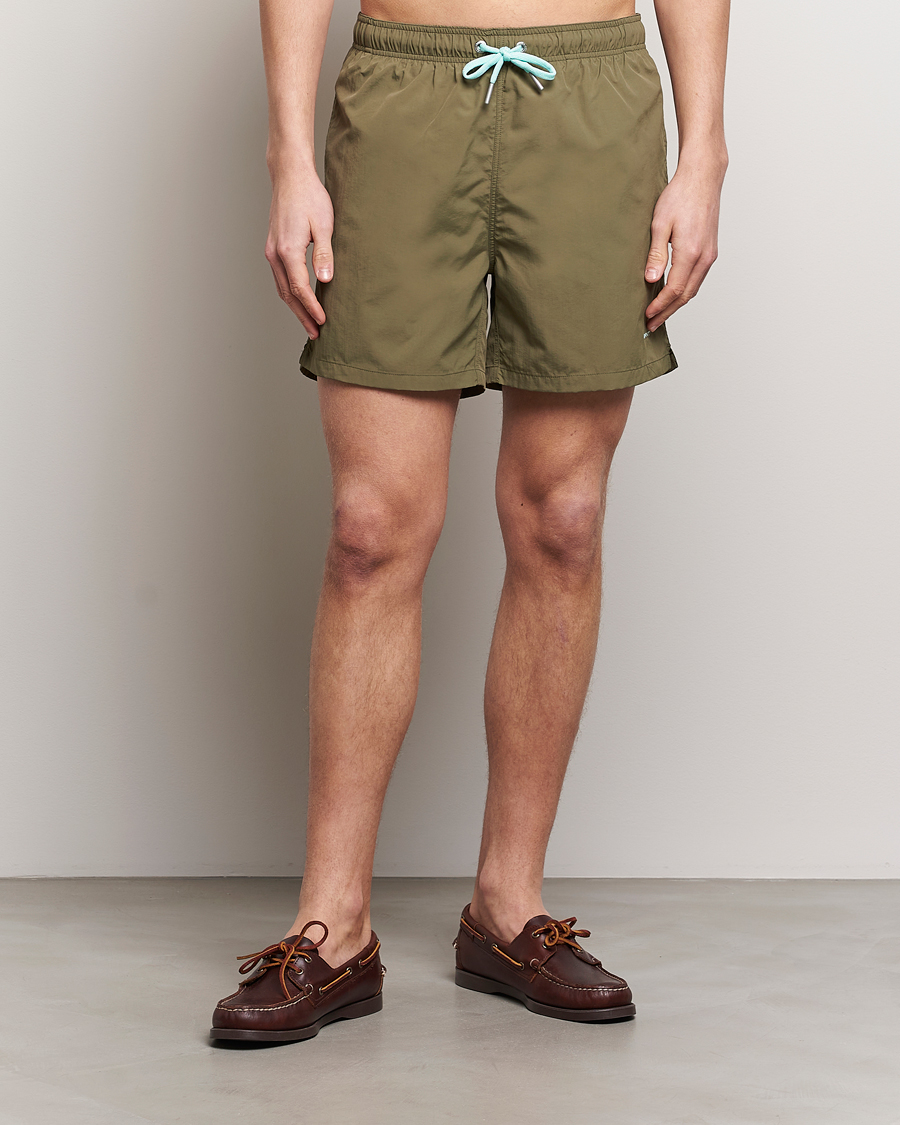 Herr | Kläder | GANT | Basic Swimshorts Juniper Green