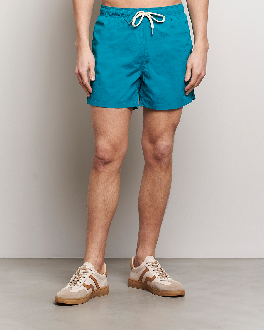 Herre | Badeshorts | Gant | Basic Swimshorts Ocean Turquoise