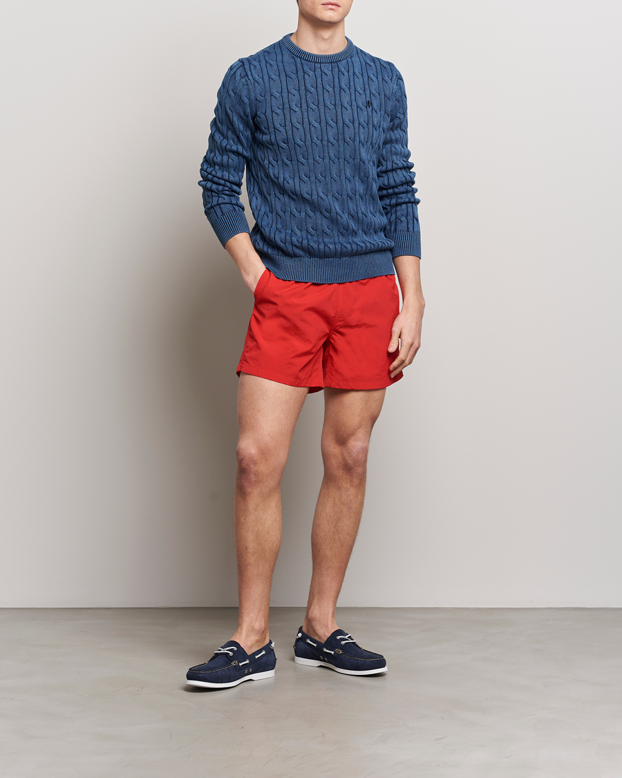 Herre | Badeshorts | GANT | Basic Swimshorts Bright Red