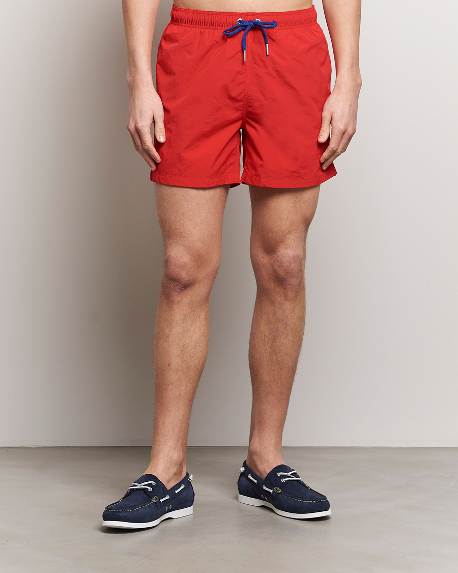 Herre | Badeshorts | Gant | Basic Swimshorts Bright Red