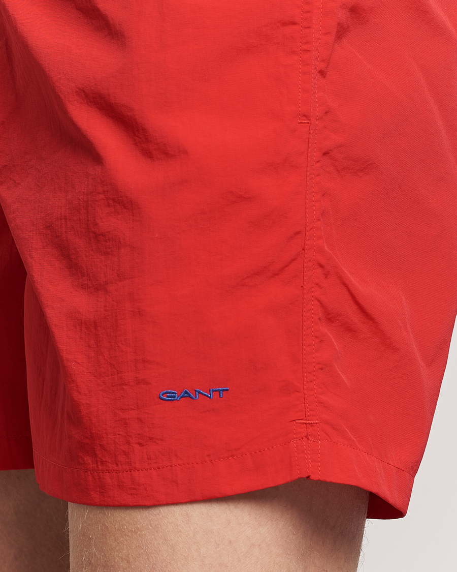 Herre | Badeshorts | Gant | Basic Swimshorts Bright Red