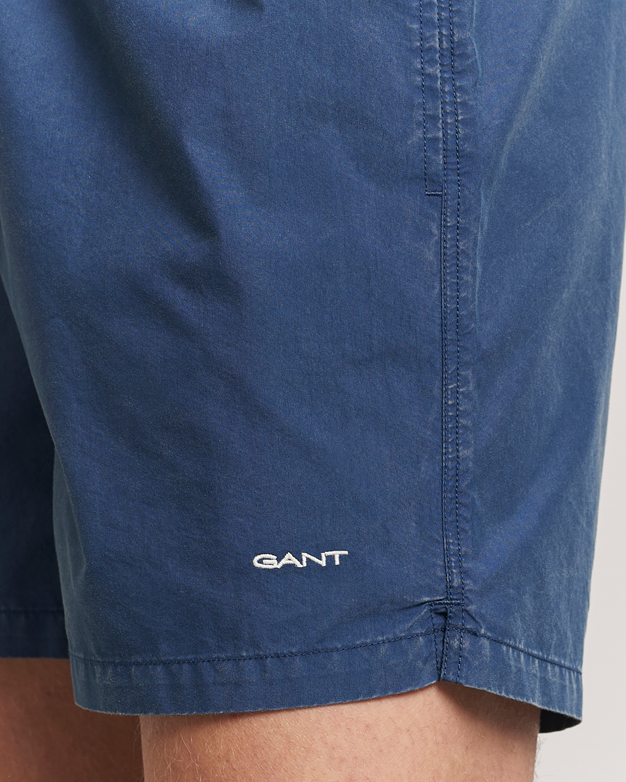 Herre | Badeshorts | GANT | Sunbleached Swimshorts Dusty Blue Sea