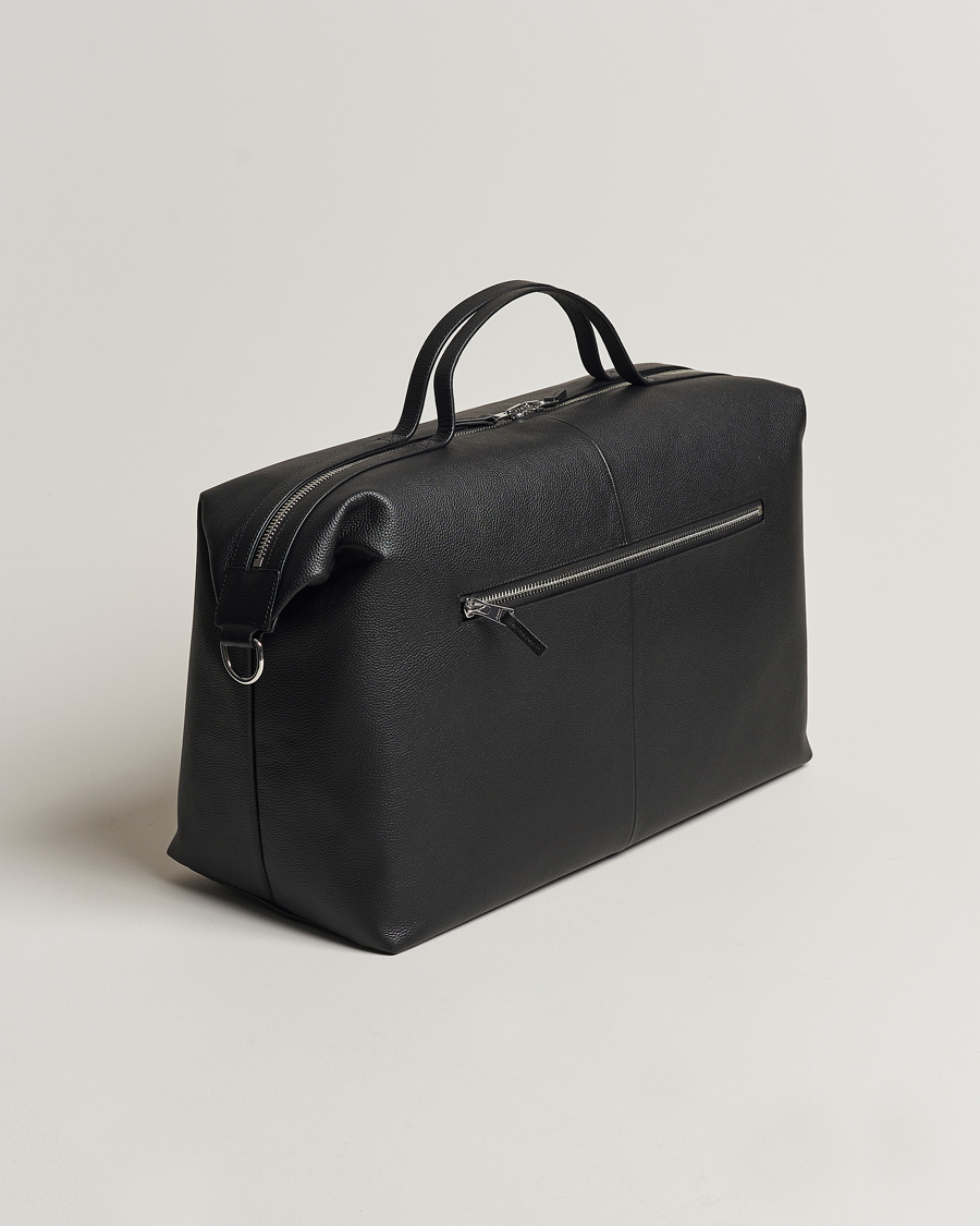 Herre | Weekendbager | GANT | Leather Weekendbag Black