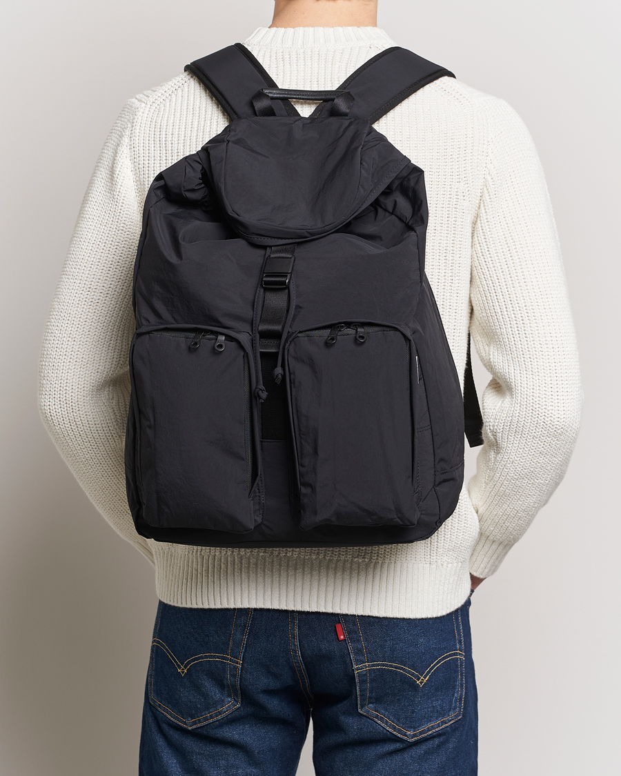 Herre | mazi untitled All Day 05 Nylon Backpack Black | mazi untitled | All Day 05 Nylon Backpack Black