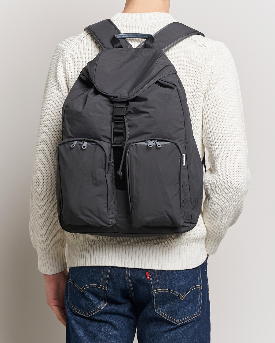 Herre | Nye varemerker | mazi untitled | All Day 05 Nylon Backpack Grey