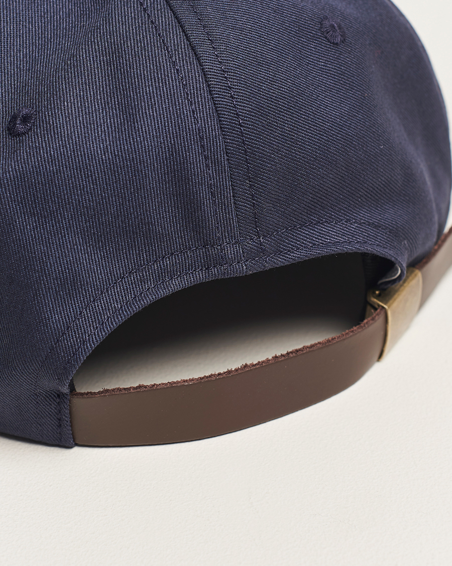 Herre | Ebbets Field Flannels Made in USA Unlettered Cotton Cap Navy | Ebbets Field Flannels | Made in USA Unlettered Cotton Cap Navy